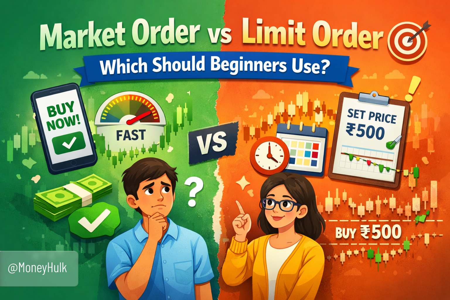Market Order vs Limit Order: Which One Should Beginners Use?