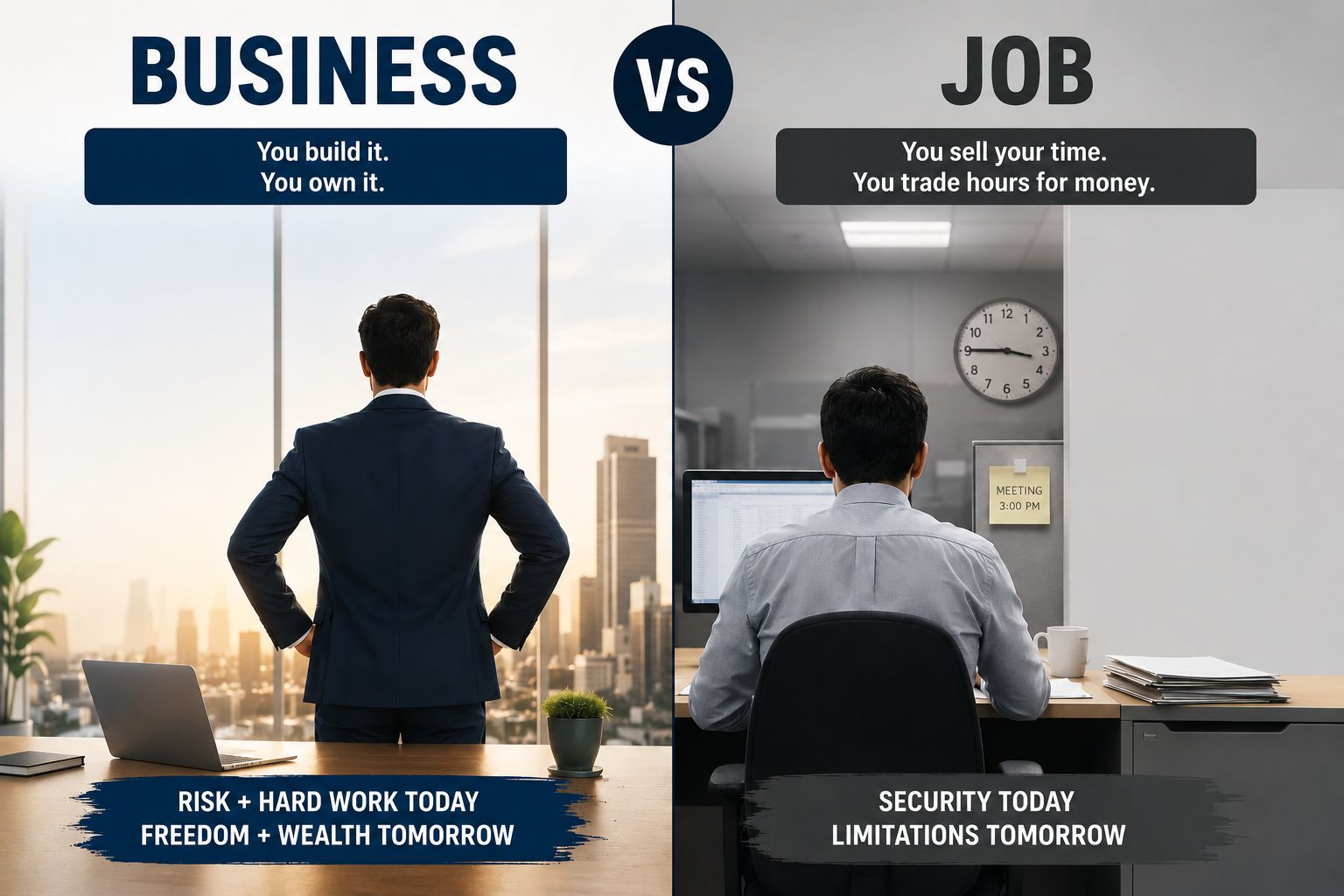Business vs Job