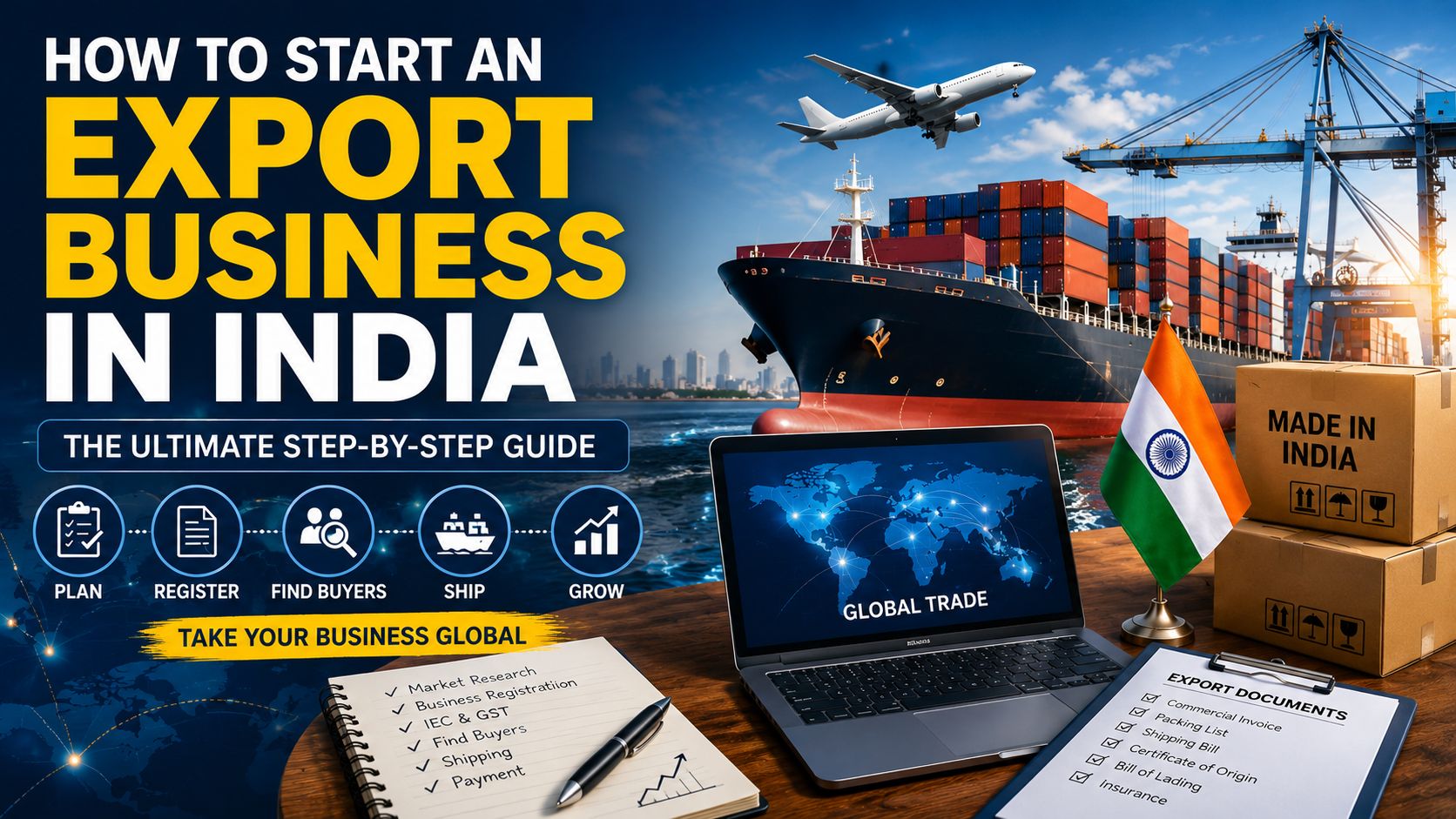 How to Start Export business in India