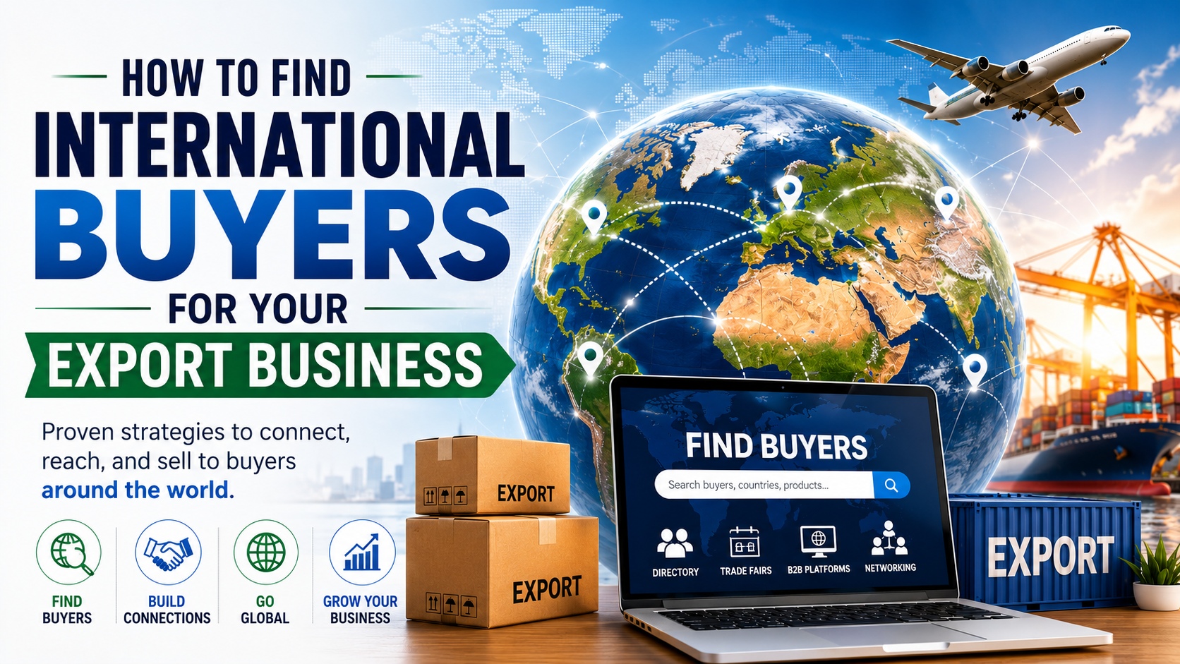 How to find international buyers for your export business
